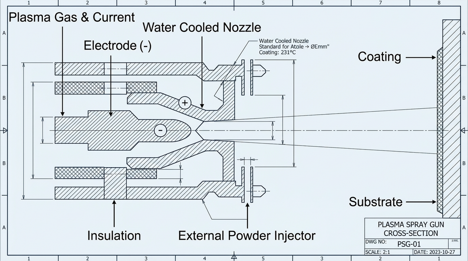Siła powłok natryskiwanych plazmowo: ochrona, wydajność, trwałość